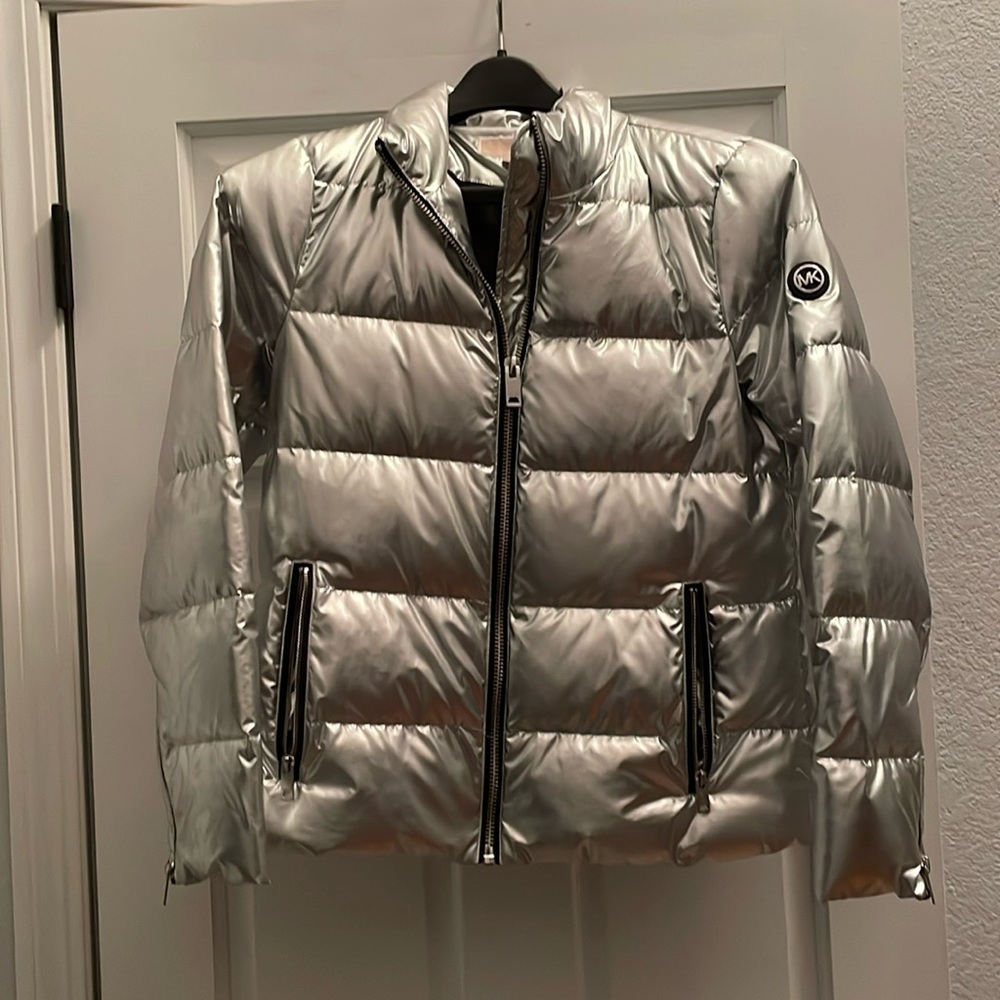 Michael Kors Silver Jacket Small